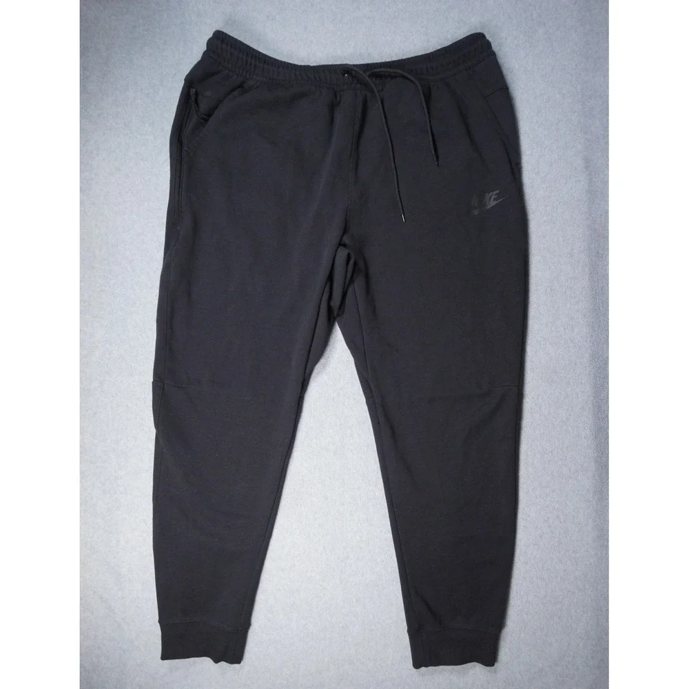 Nike Sweatpants Mens XL Black Tech FleeceJoggers Pants Active Casual Adult